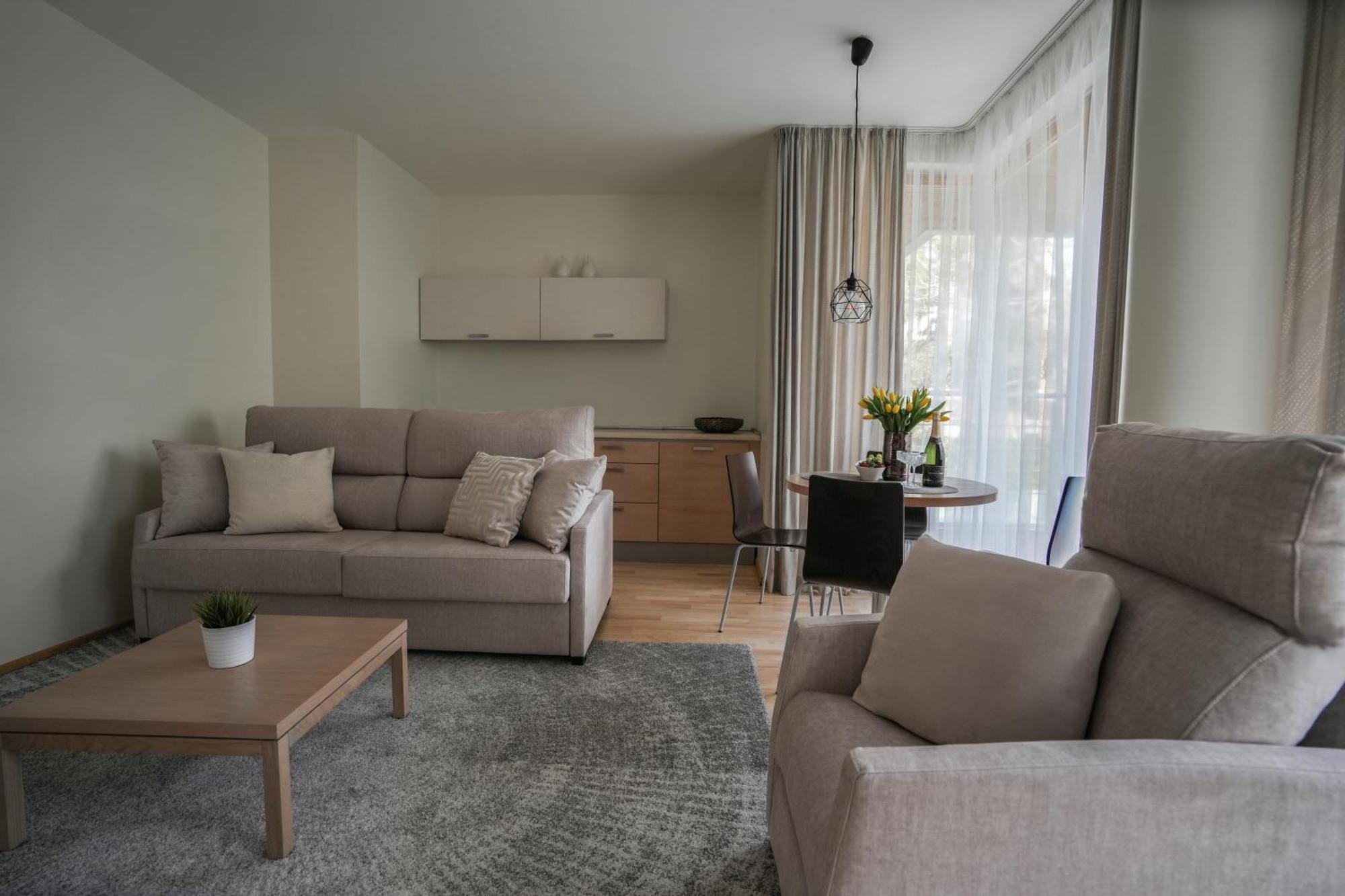 Apartamentai Tylios Pusys Palanga Exterior foto